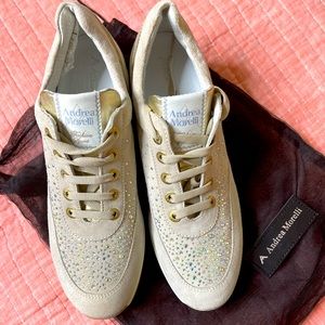 Glitter women low-top sneakers